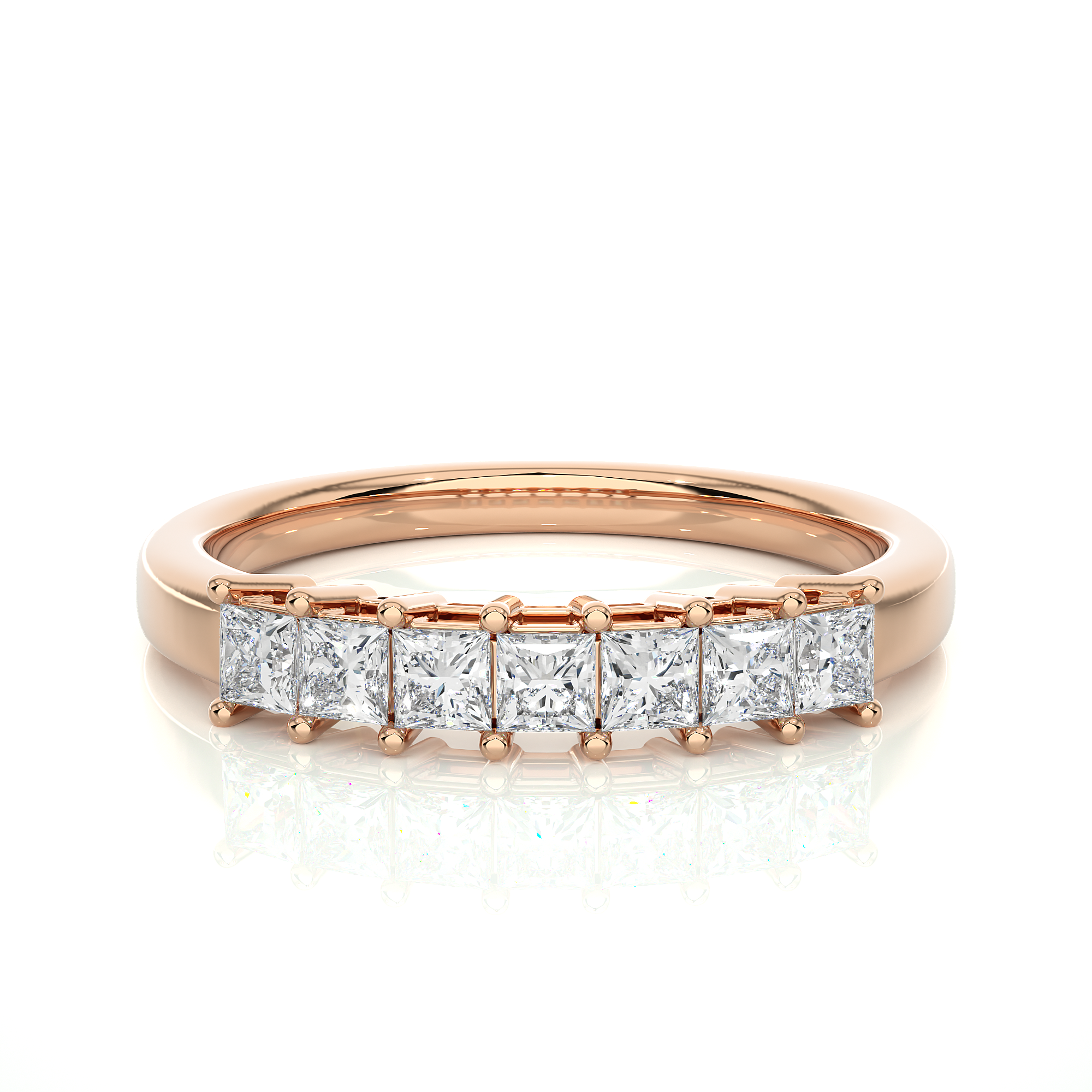 0.50 Carat IJ Color VS1 Clarity Diamond Studded Natural Diamond Ring.